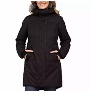 The North Face Crestmont black parka coat XS NWT